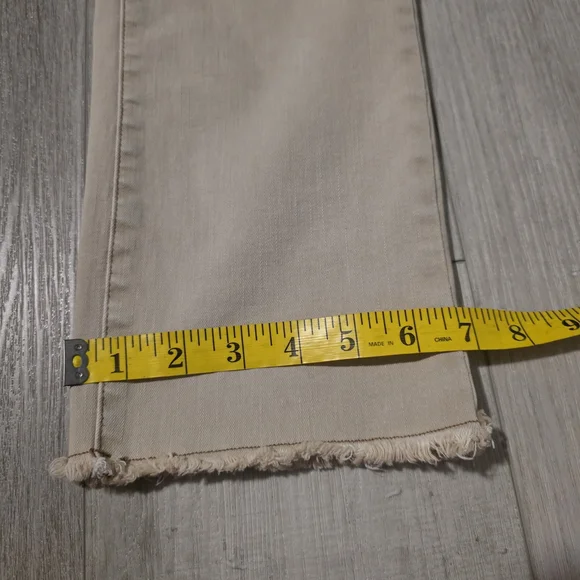 Joseph Ribkoff Taupe Straight Leg Jeans - Picture 11 of 12